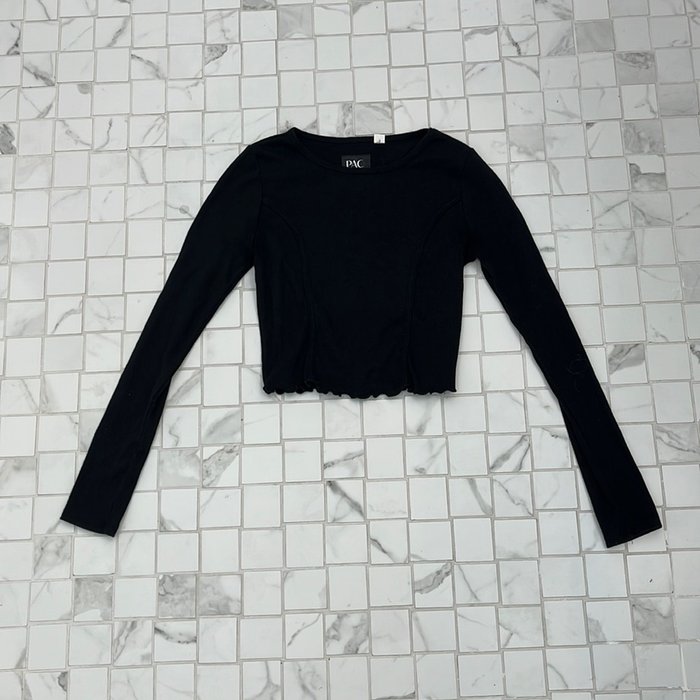 Pacsun Cropped Long Sleeve Shirt